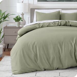 Bare Home - Ultra-Soft Easy Care Duvet Cover & Shams by Bare H Green